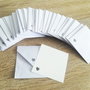 Plicuri albe. Plicuri patrate. Plic 7 cm