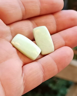 Cercei argint si lemon crisopraz