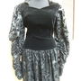 Rochie catifea tafta