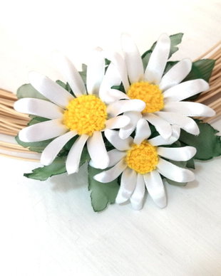 Brose margarete /Flori margarete din textil