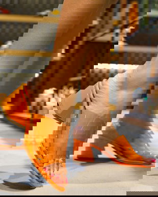 Sandale Colina Portocalii