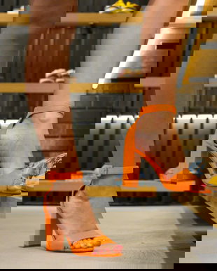 Sandale Galia Portocalii