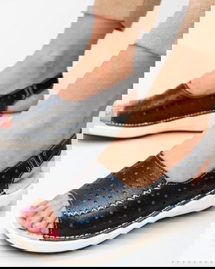 Platforme Lindone Negre