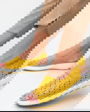 Platforme Lindone Galbene