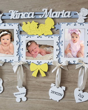 Rama foto personalizata Winnie the pooh