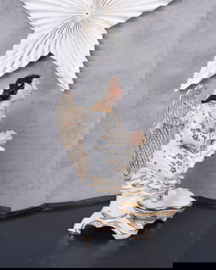 Platouas din portelan cu un ingeras