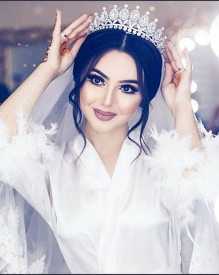 Coronita Zarinna cu cristale Swarovski