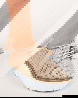 Pantofi Casual Lizo Bej