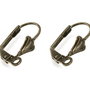 Tortite cercei din alama, 15x7 mm
