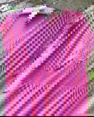 REZERVAT-Camasa de noapte cu dantela