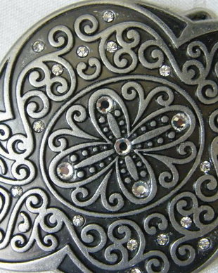 Pafta metalica cu pietre