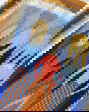 Tablou tapiserie manuala