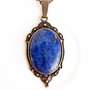Colier bronz cu lapis lazuli