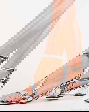 Sandale Piruna Argintii