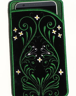 Husa telefon sau etui ochelari model floral