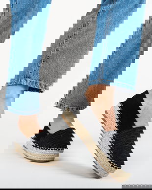 Espadrile Prisha Negre