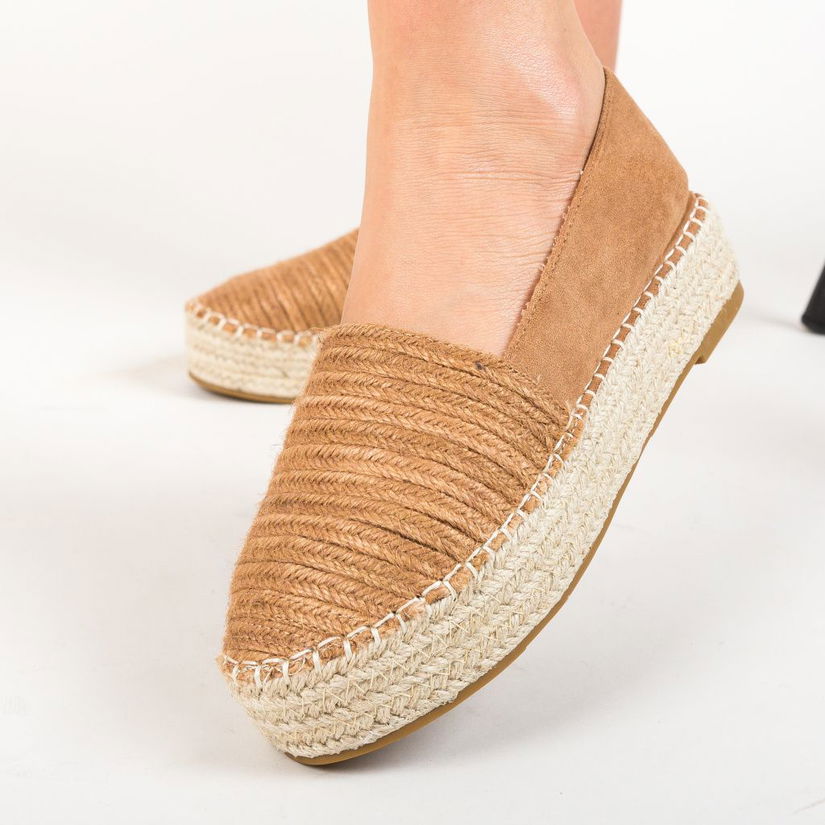 Espadrile Prisha Camel