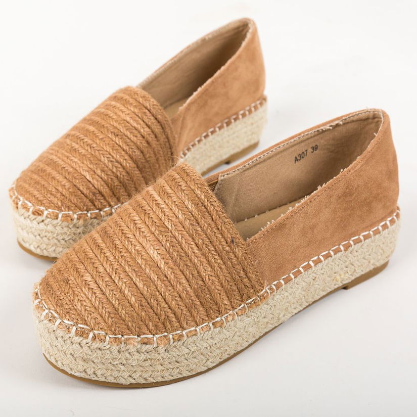 Espadrile Prisha Camel