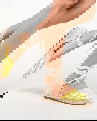 Espadrile Hiba Galbene