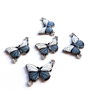 Link fluture emailat 15x20mm gri SALAK-T 083