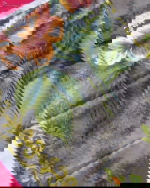 Cupon bumbac cu flori