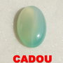 CADOU .... Cabochon agata aprox 30x20.5x7 mm