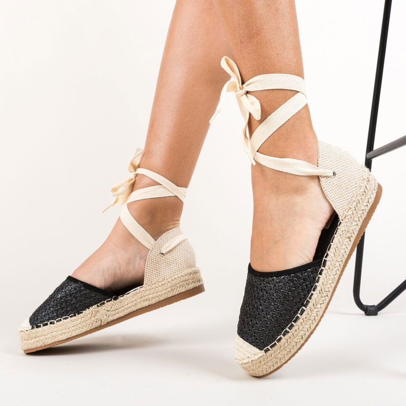 Espadrile Hiba Negre