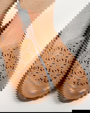 Pantofi Casual Resca Camel