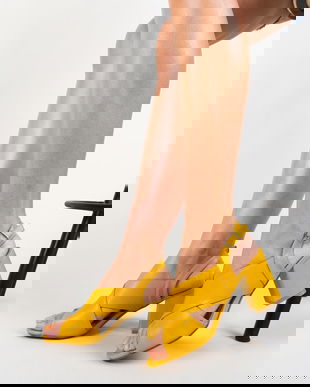 Sandale Ibadan Galbene