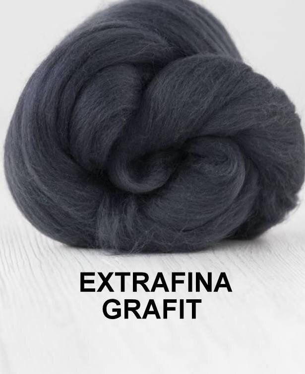 lana extrafina -GRAFIT-50g