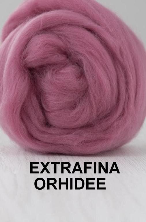 lana extrafina -ORHIDEE-50g
