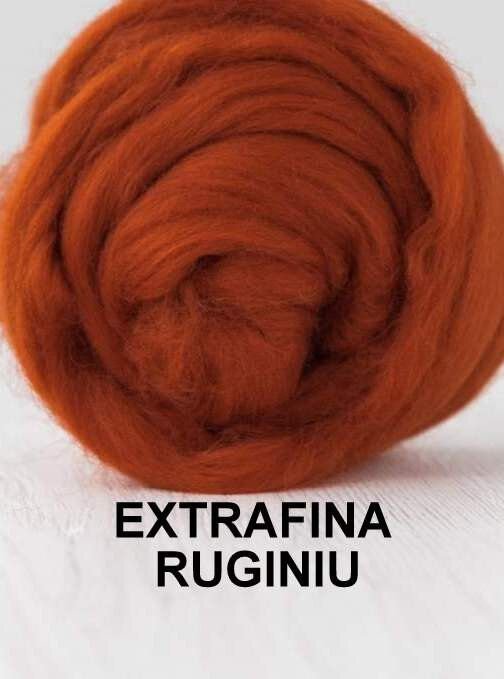 lana extrafina -RUGINIU-50g