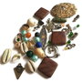 Lot pietre,accesorii metalice