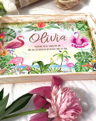 Set turta - Flamingo