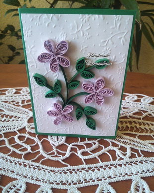 Felicitare quilling