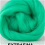 lana extrafina -VERDE ELECTRIC-50g