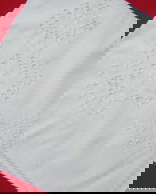 Husa perna cu broderie