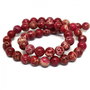 Regalit rosu sfere 8mm GSLAK-T 026