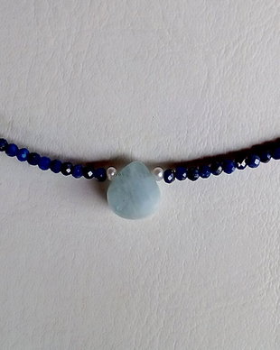 Lapis lazuli si acvamarin