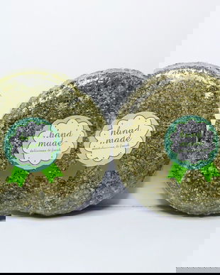 ,,URZICA, ARGILA VERDE, CHERATINA VEGETALA'' - Sampon solid natural ,,2-in1'' (sampon x balsam), ptr parul gras = 100gr.