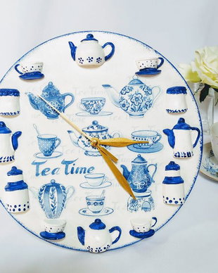 Ceas de perete decorativ/Ceas bucatarie