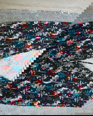 Nou-pantalon cu flori