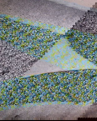 Nou-pantalon cu flori