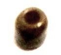 Margele nisip ciocolatiu lucios inchis 4 mm 50 g.
