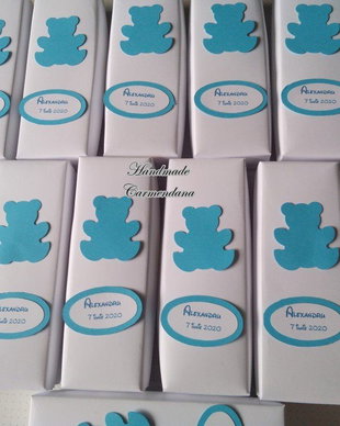 Cutiute personalizate cu ursulet
