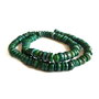 Sidef discuri 5-6 x 2-4mm, sirag (17cm) - verde  GSLAK-T 036
