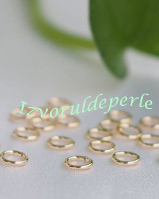 Zale gold filled 14K, 3/4mm, inchise (1)