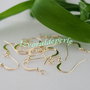 Tortite cercei, gold filled 14K (1per)