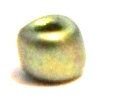 Margele nisip verde deschis metalizat 4 mm 50 g.