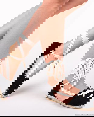 Espadrile Daly Negre